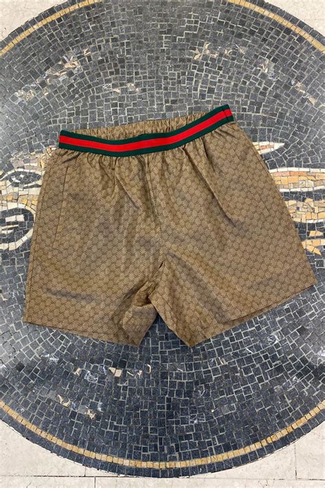 gucci swim shorts waterproof.